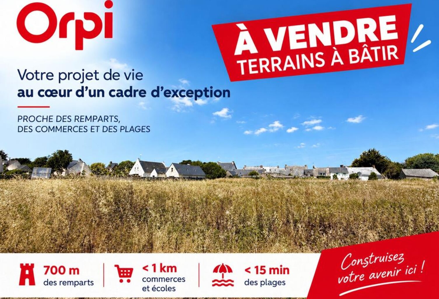 Terrain à bâtir viabilisé – 356 m² – Guérande — photo 1