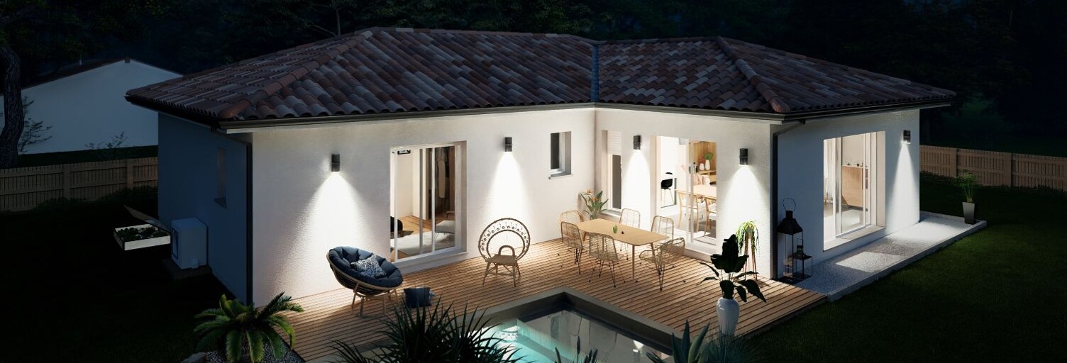 Maison 105 m² à construire Heugas (40180)