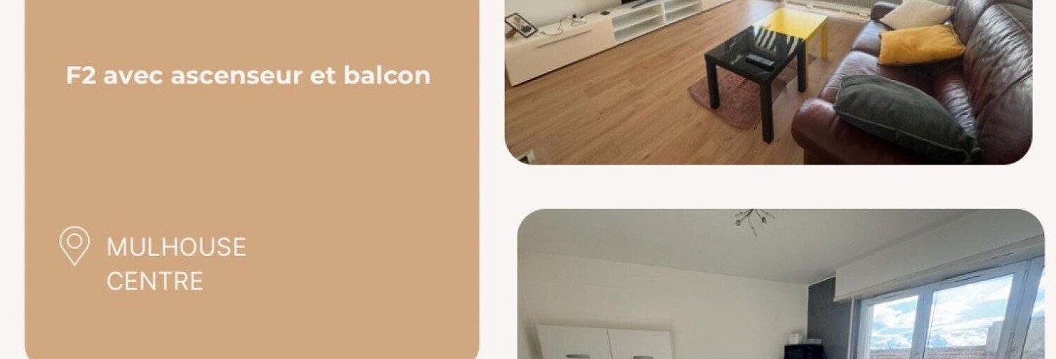 Appartement 2 Pièces 61 m² à vendre à Mulhouse (68100)