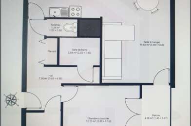 Appartement 2 pièces 130000 €