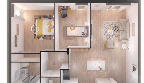 Appartement 3 pièces  à vendre Nieul-sur-Mer 17137