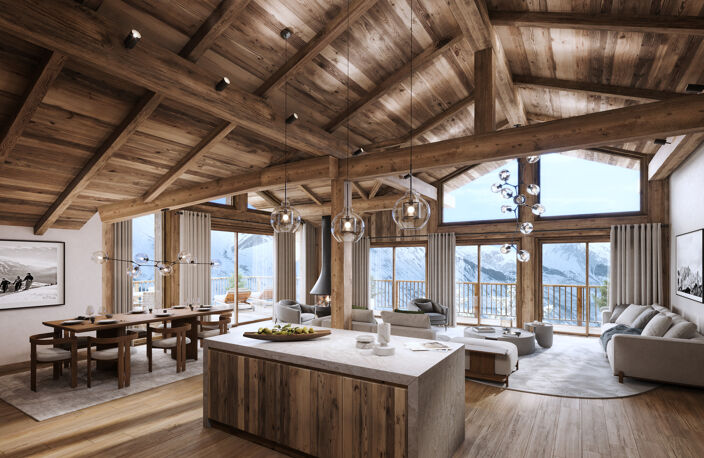 Chalet Gebroulaz  - Chalet neuf — photo 2