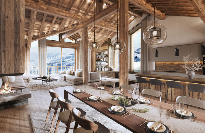 Chalet Gebroulaz  - Chalet neuf — photo 3