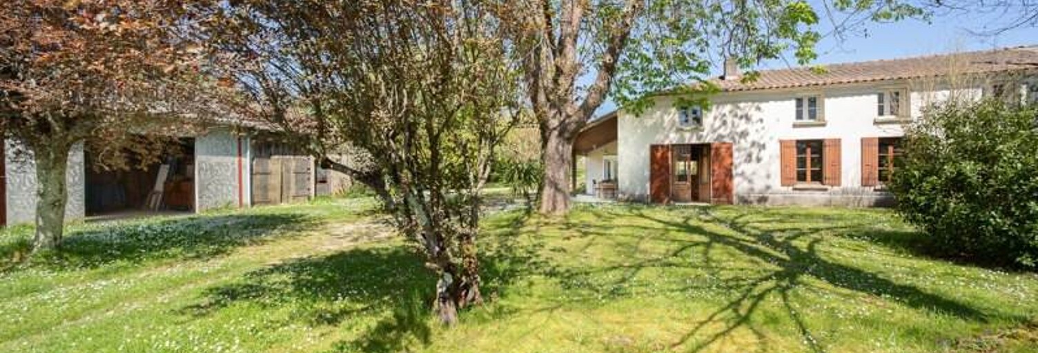 Maison 6 Pièces 134 m² à vendre à Chamouillac (17130)