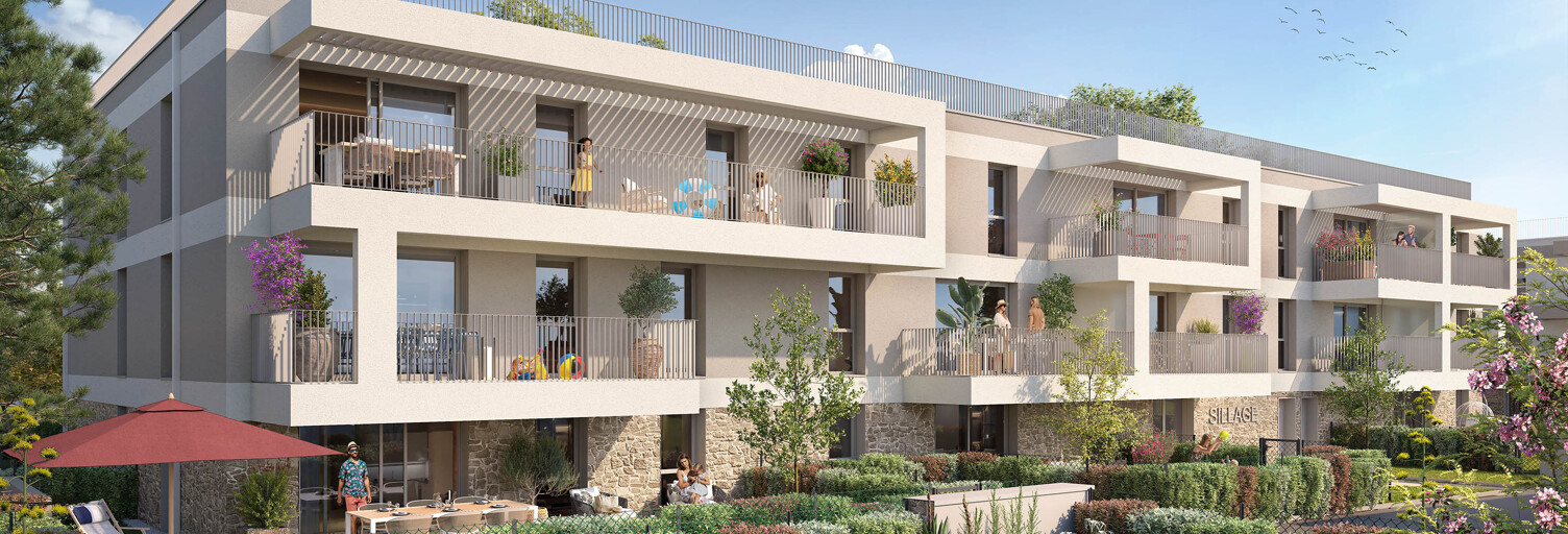 Appartement neuf T2, T3, T4, T5 Pièce 39 à 107 m² à vendre à Larmor-Plage (56260)