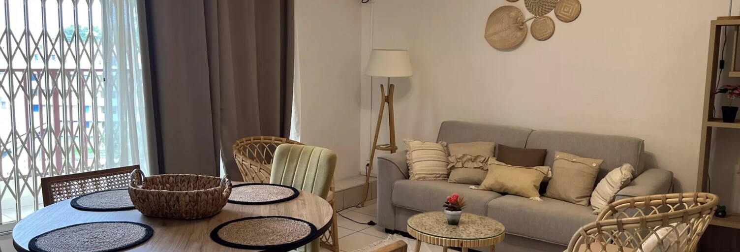 Appartement 3 Pièces 65 m² à louer à Pointe-à-Pitre (97110)