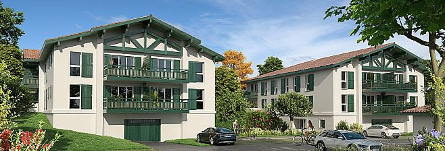 Appartement neuf T2, T3, T4 Pièce 42 à 80 m² à vendre à Lahonce (64990)