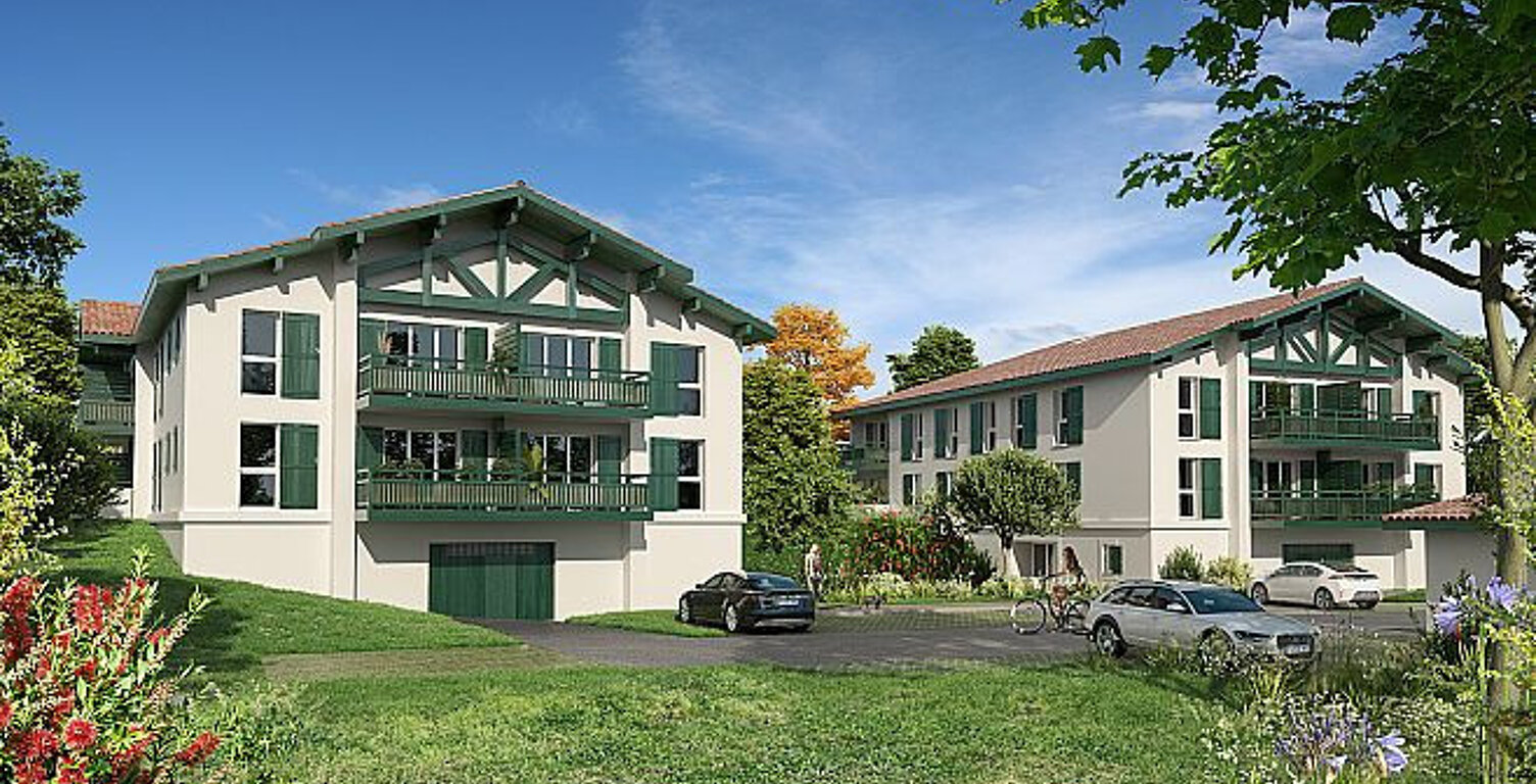 Vente programme neuf T2, T3 42 à 61 m² Lahonce (64990) — photo 1