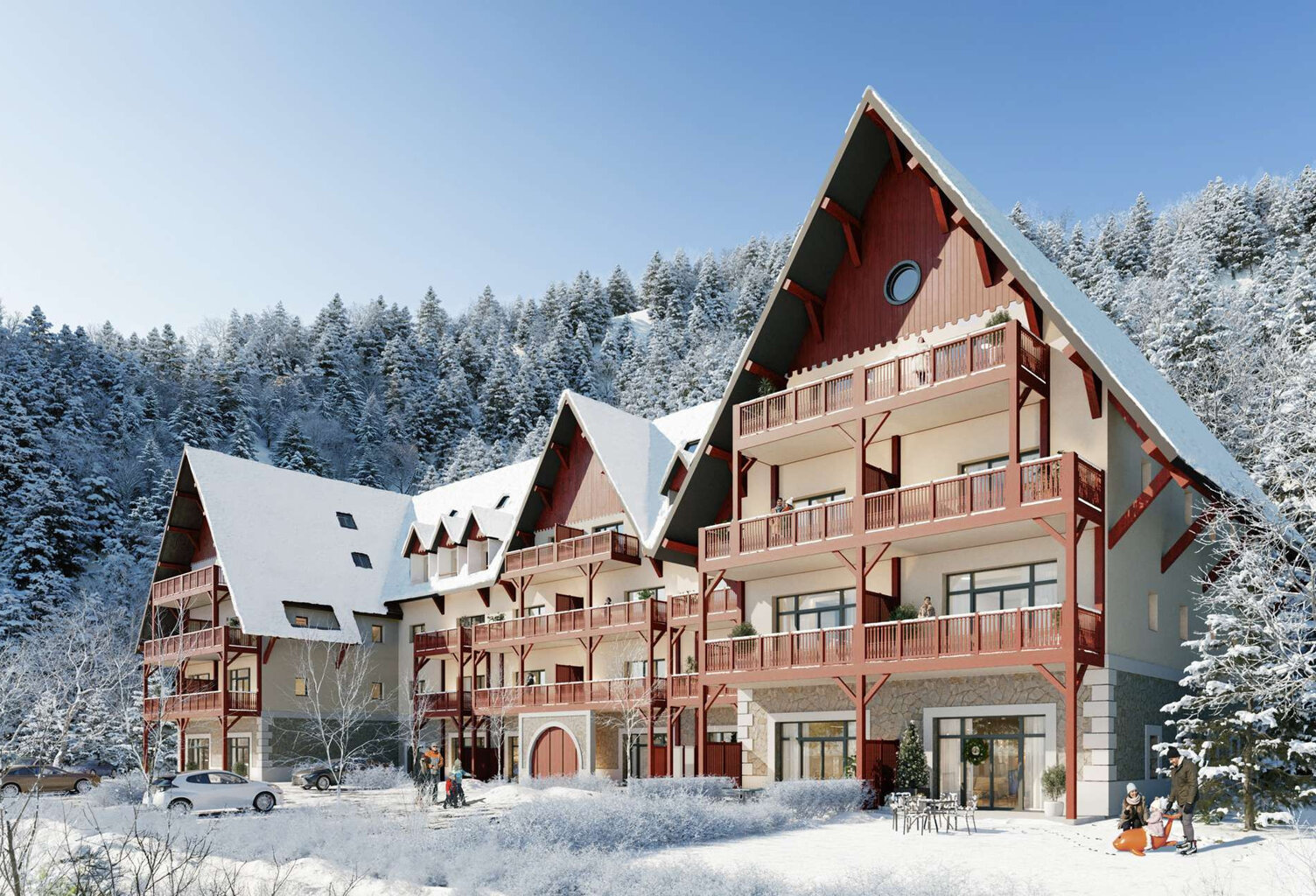 Vente programme neuf T1, T2, T3, T4, T5 25 à 120 m² Cauterets (65110) — photo 1