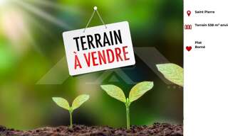 Terrain  538 m² à vendre à Saint-Pierre (97410)
