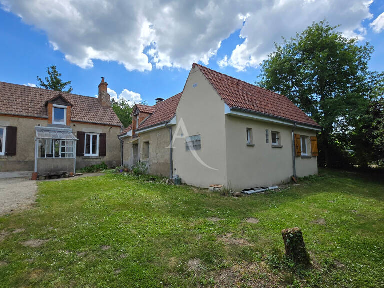 Fermette rénovée  en deux maisons  d'habitatons  Saint Martin d'Abbat — photo 1