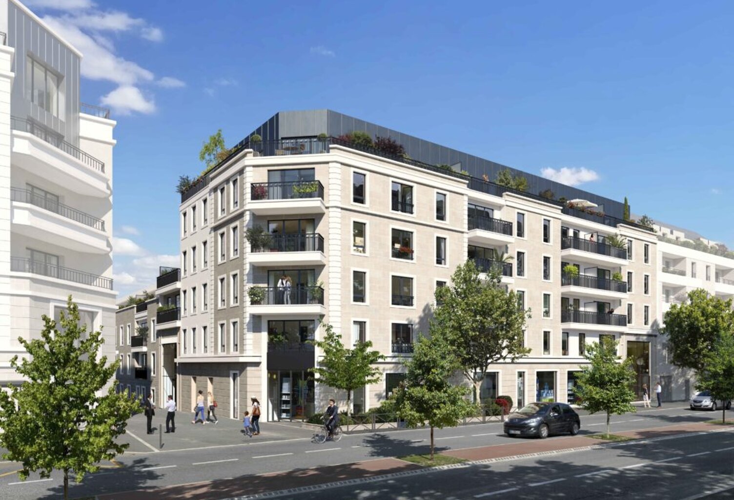 Vente programme neuf T1, T2, T3, T4 26 à 71 m² Le Perreux-sur-Marne (94170) — photo 1