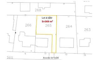 Terrain  369 m² à vendre à Quiberon (56170)