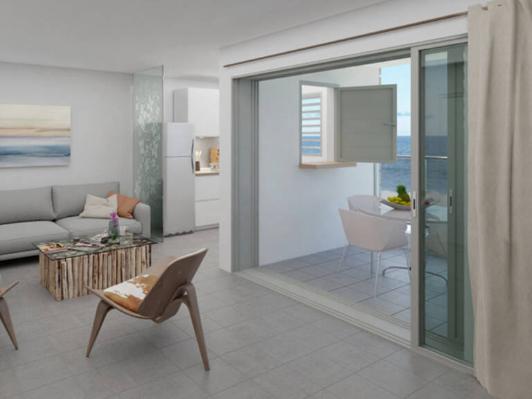 A VENDRE appartement T4 avec une grande terrasse en RDC à Moule — photo 1