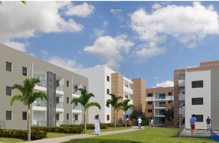 A VENDRE appartement T4 avec une grande terrasse en RDC à Moule — photo 3