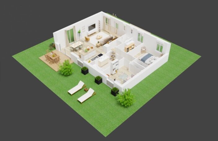 MAISON INDIVIDUELLE NEUVE SUR CARNIN !!! — photo 4