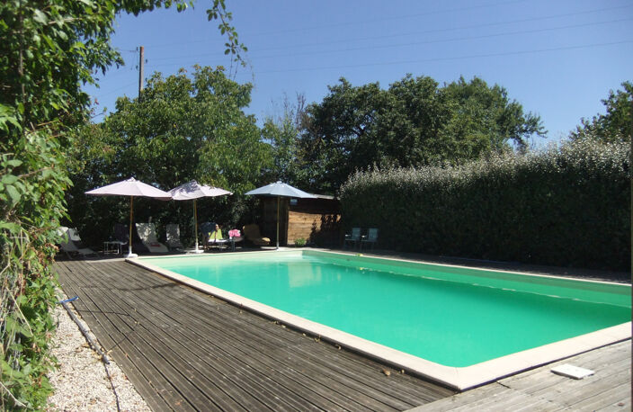 maison avec piscine au calme proche de Simorre — photo 3