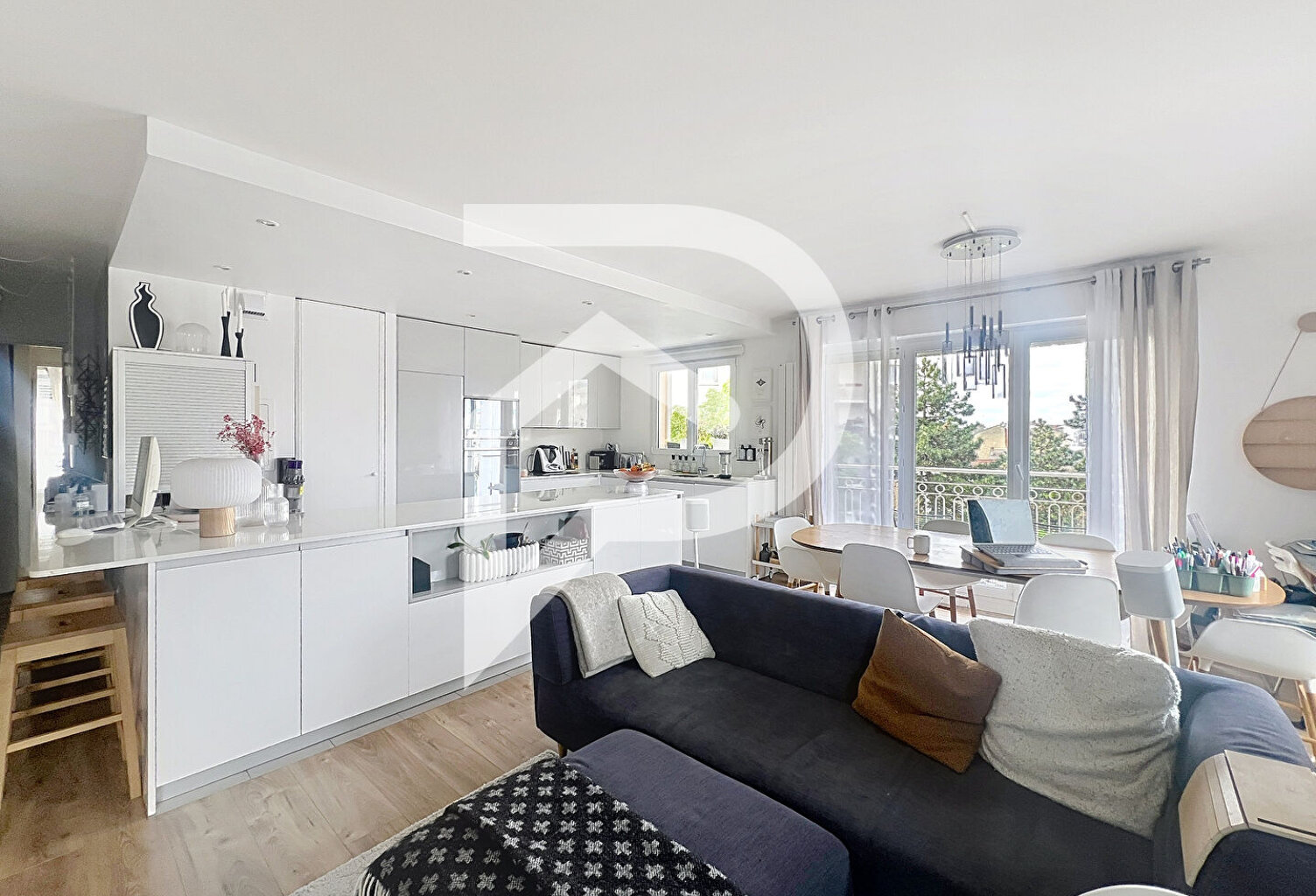 Appartement 5 pièces 100m² -  balcon et terrasse avec vue dég... — photo 1