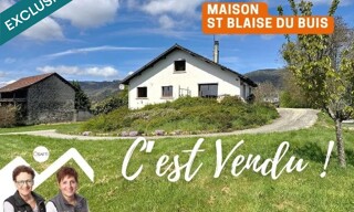 Maison 6 Pièces 111 m² à vendre à Saint-Blaise-du-Buis (38140)