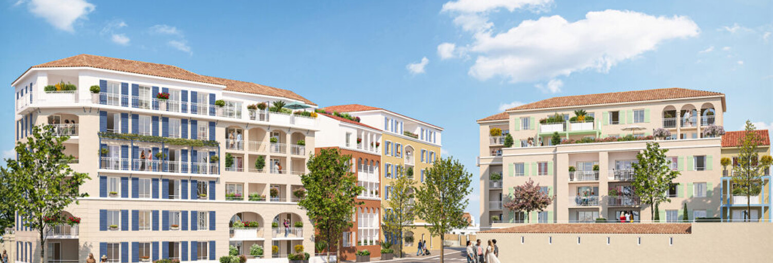 Appartement neuf T2, T3, T4 Pièce 41 à 81 m² à vendre à Port-de-Bouc (13110)