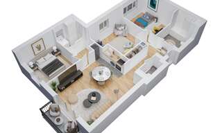 Appartement 2 Pièces 46 m² à vendre à Montmorency (95160)