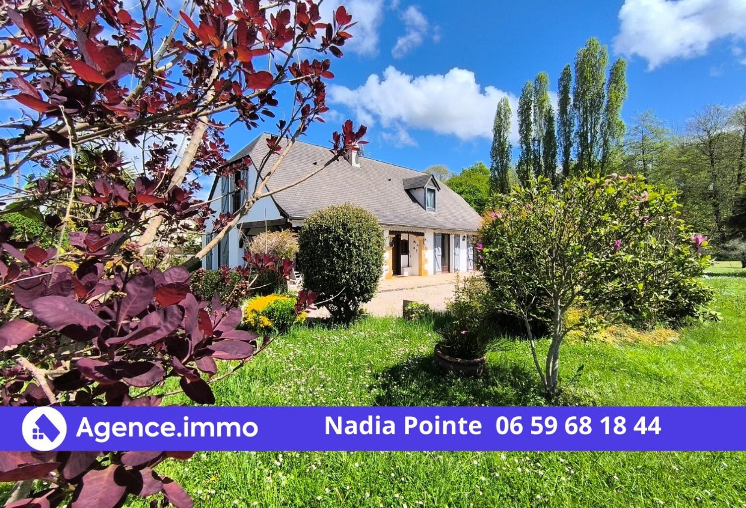65290 JUILLAN - MAISON FAMILIALE 145m² - TERRAIN 2000m² — photo 1