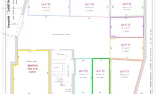 Garage  103 m² à louer à Le Cannet (06110)