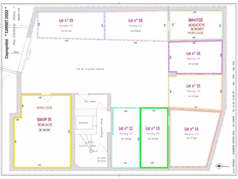 PARKINGS ET ESPACE DE STOCKAGE - LE CANNET — photo 1