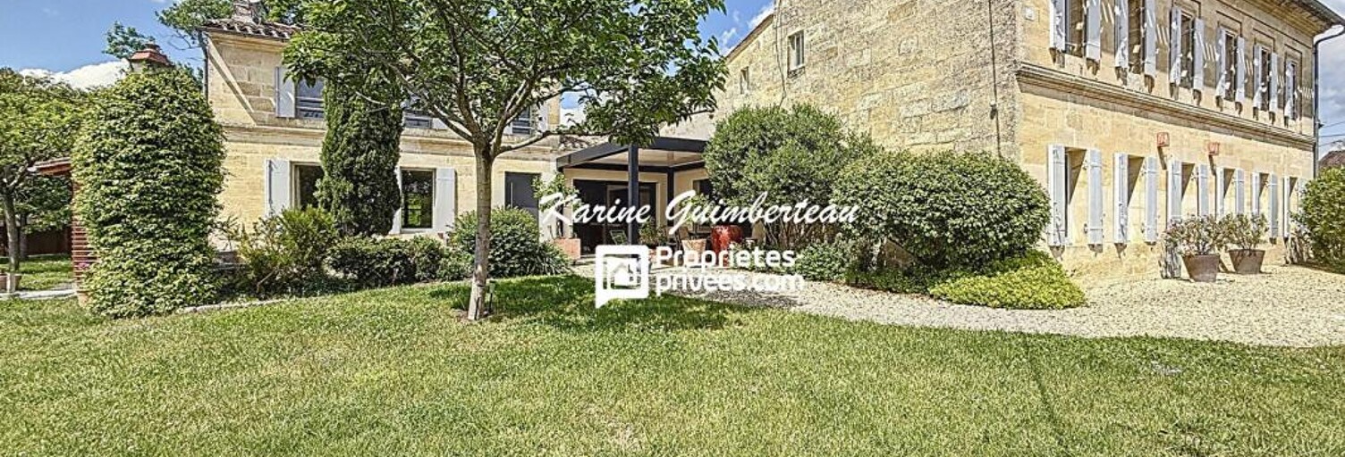 Maison 8 Pièces 321 m² à vendre à Saint-Émilion (33330)