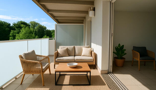 Appartement 3 pièces  à vendre Grenoble 38100