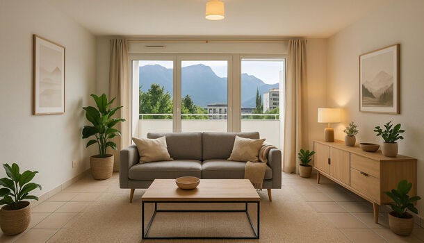 Appartement 3 pièces  à vendre Grenoble 38100