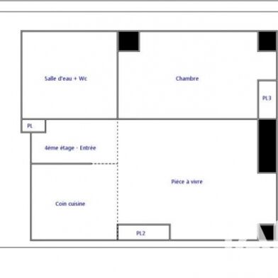 Appartement 2 pièces 799 €