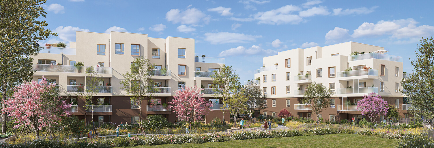 Appartement neuf T2, T3, T4, T5 Pièce 40 à 106 m² à vendre à Andrézieux-Bouthéon (42160)