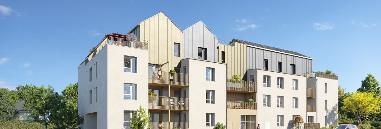 Appartement neuf T2, T3 Pièce 39 à 75 m² à vendre à Brécé (35530)