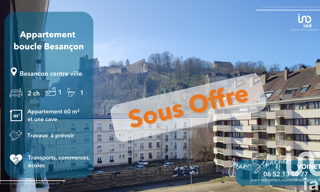 Appartement 3 Pièces 61 m² à vendre à Besançon (25000)