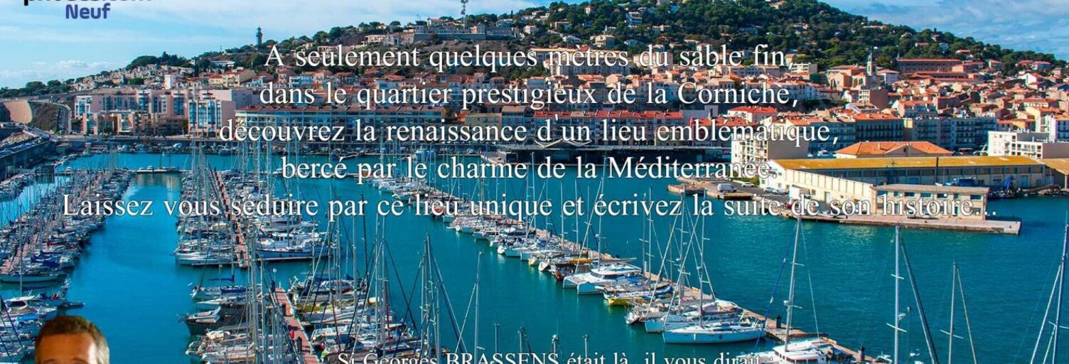 Appartement 1 Pièce 39 m² à vendre à Sète (34200)