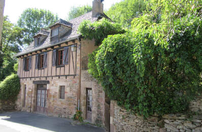 CONQUES Maison en pierre et colombages avec terrasse, terrain et garage — photo du bien