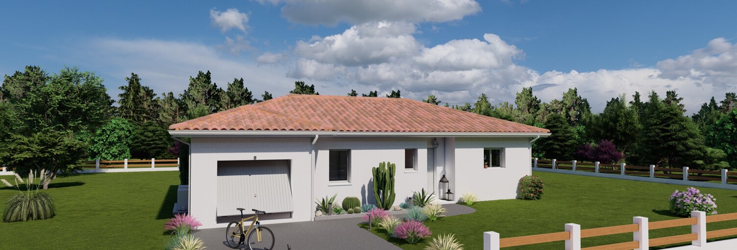 Maison 95 m² à construire Laluque (40465)