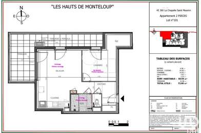 Appartement 2 pièces 219500 €