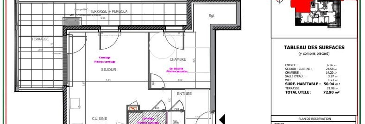 Appartement 2 Pièces 50 m² à vendre à La Chapelle-Saint-Mesmin (45380)