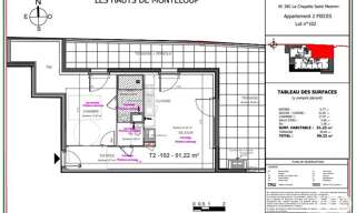 Appartement 2 Pièces 51 m² à vendre à La Chapelle-Saint-Mesmin (45380)