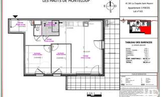 Appartement 3 Pièces 66 m² à vendre à La Chapelle-Saint-Mesmin (45380)