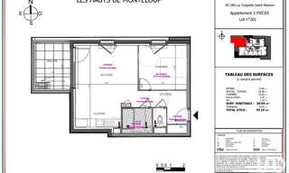 Appartement 2 Pièces 51 m² à vendre à La Chapelle-Saint-Mesmin (45380)