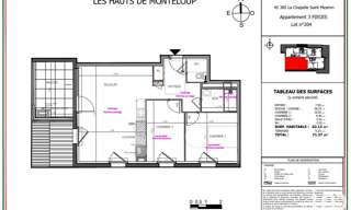Appartement 3 Pièces 62 m² à vendre à La Chapelle-Saint-Mesmin (45380)