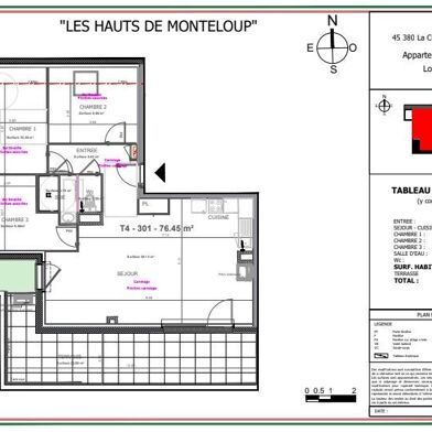 Appartement 4 pièces 324300 €