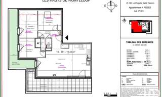 Appartement 4 Pièces 76 m² à vendre à La Chapelle-Saint-Mesmin (45380)