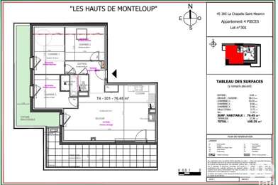 Appartement 4 pièces 324300 €