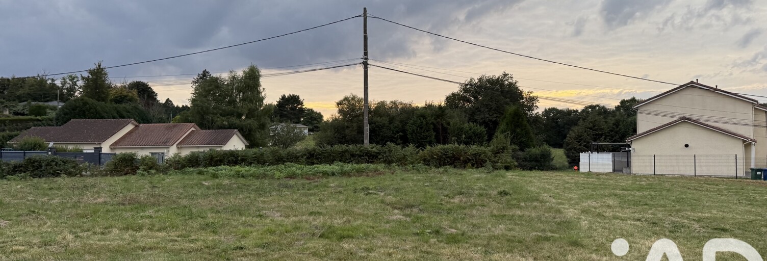 Terrain  1300 m² à vendre à Bonnac-la-Côte (87270)