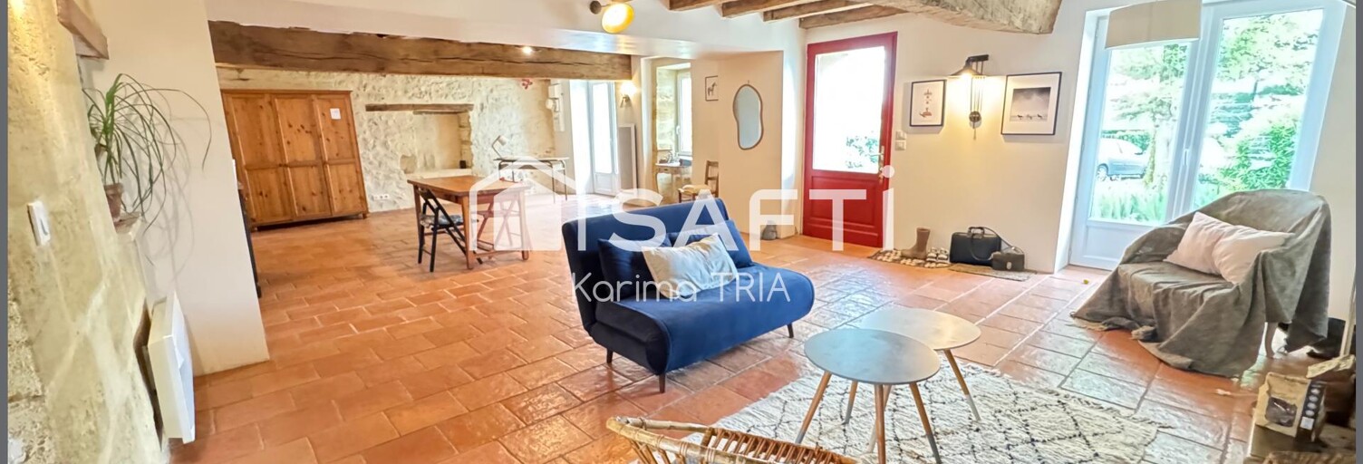 Maison 5 Pièces 146 m² à vendre à Tizac-de-Curton (33420)