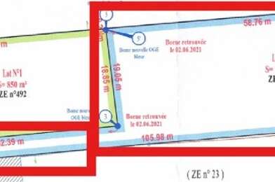 Terrain  78000 €